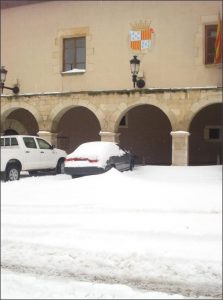 nieve en el maestrazgo turolense y gudar