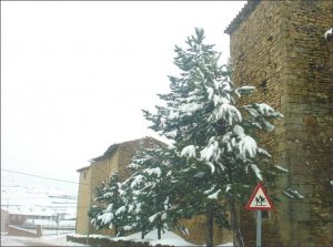 nieve en Teruel