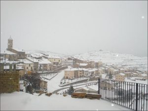 nevada en Mosqueruela