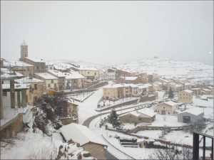 nevada en Mosqueruela