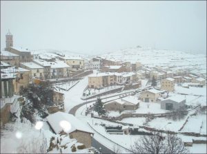 nevada en Mosqueruela